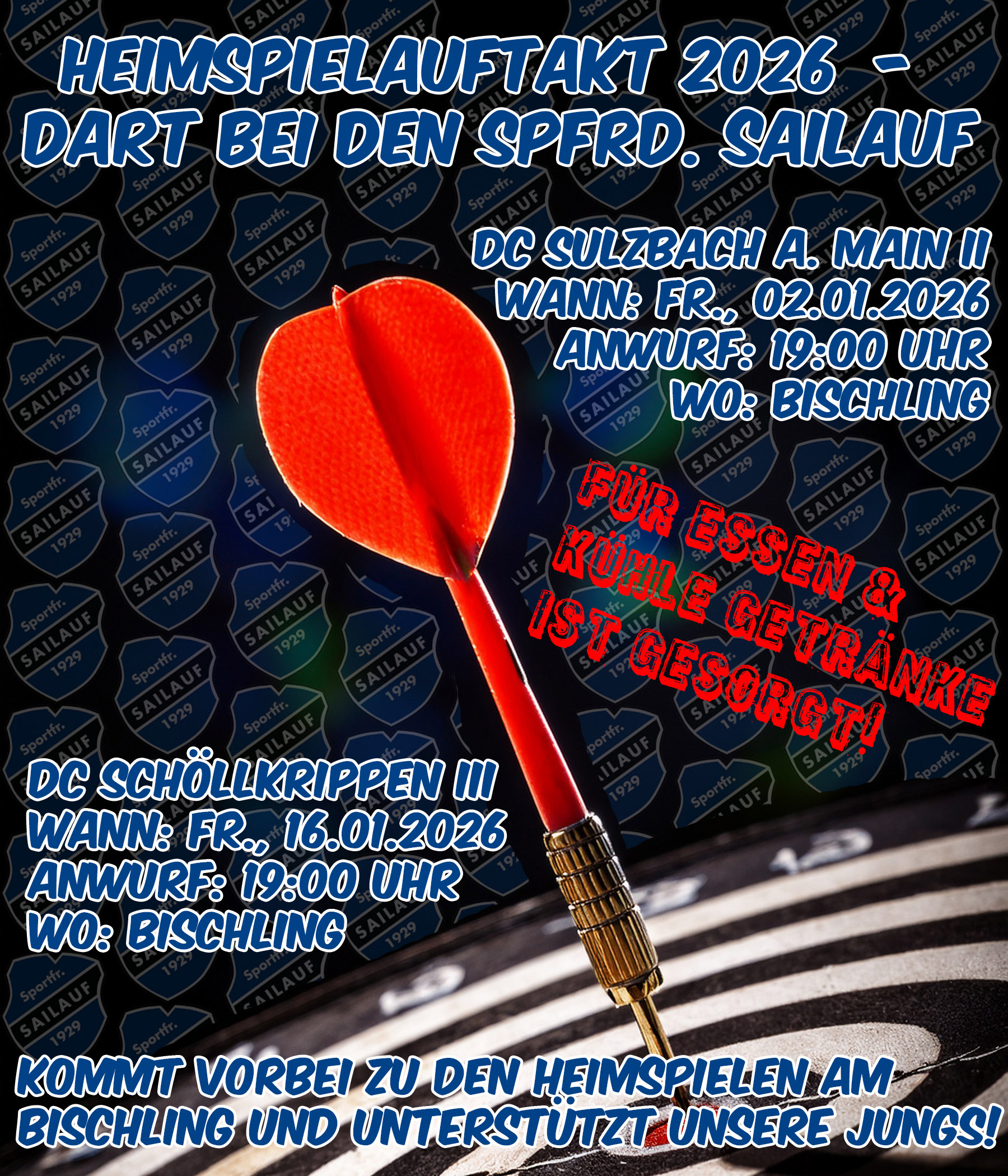 Dart zum Jahresstart